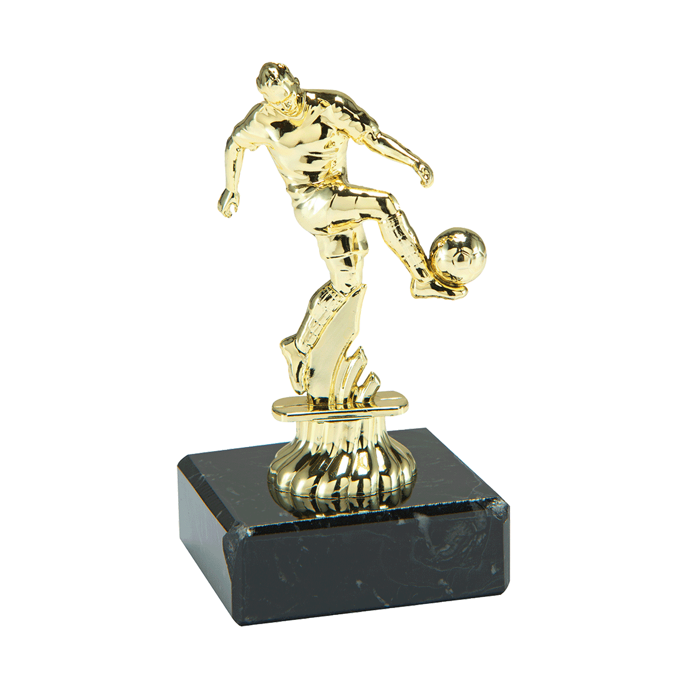 Gouden voetbalspeler trofee