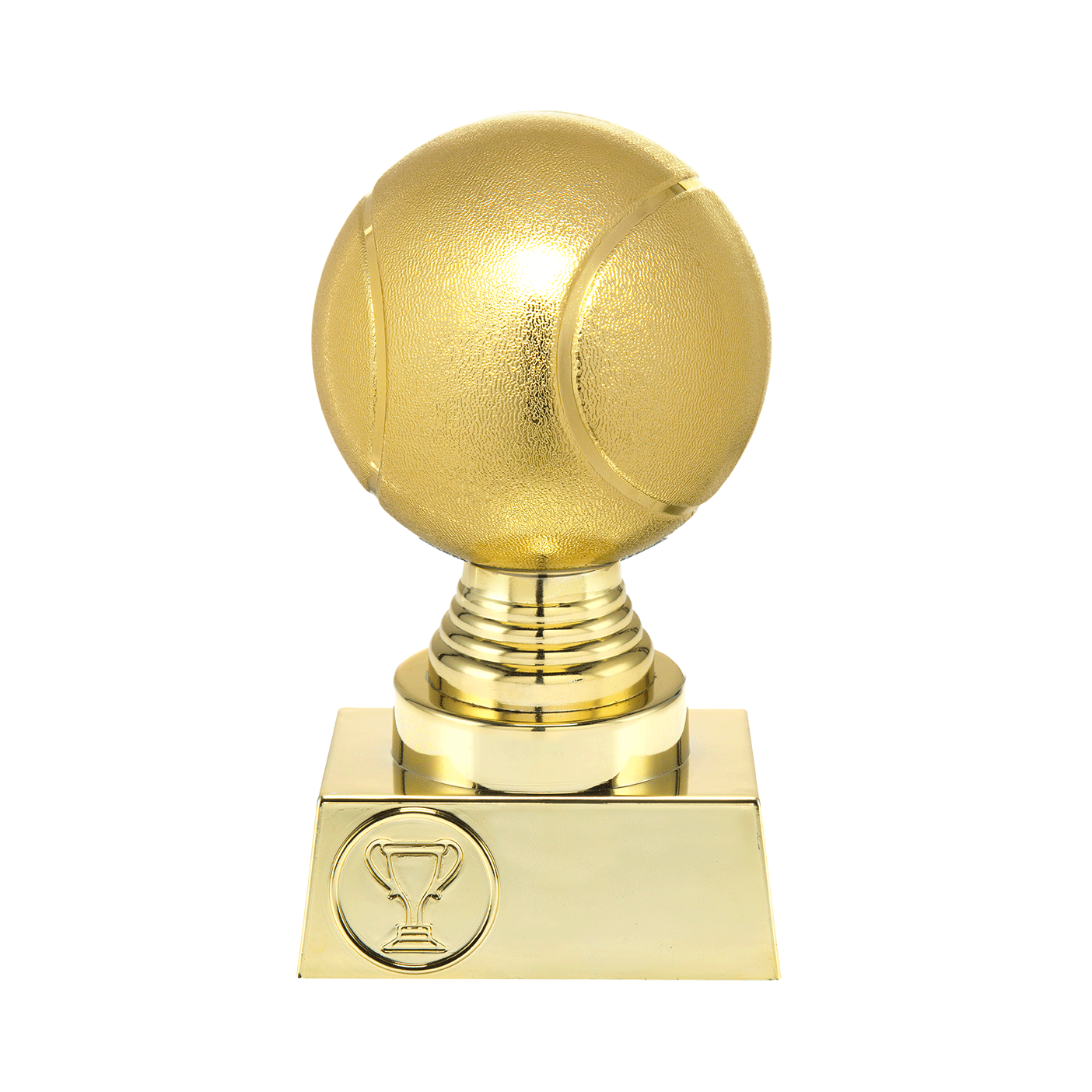 Gouden tennis trofee