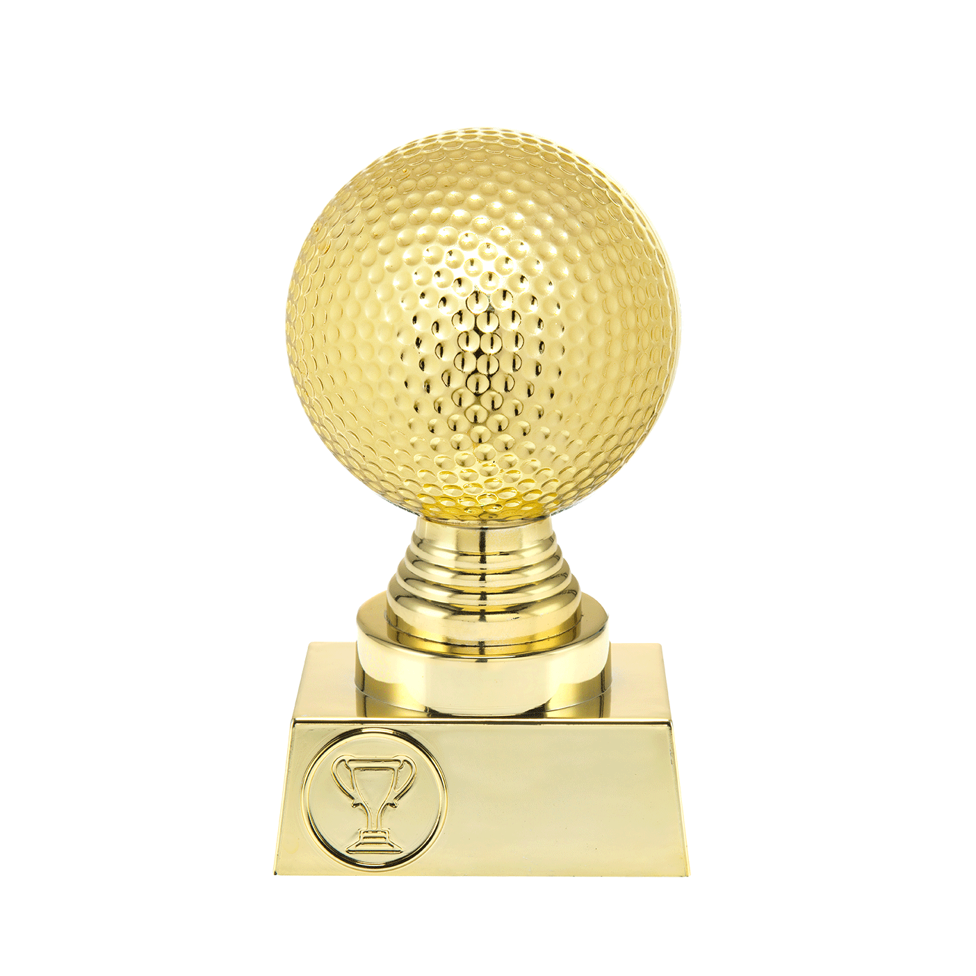 Gouden golf trofee