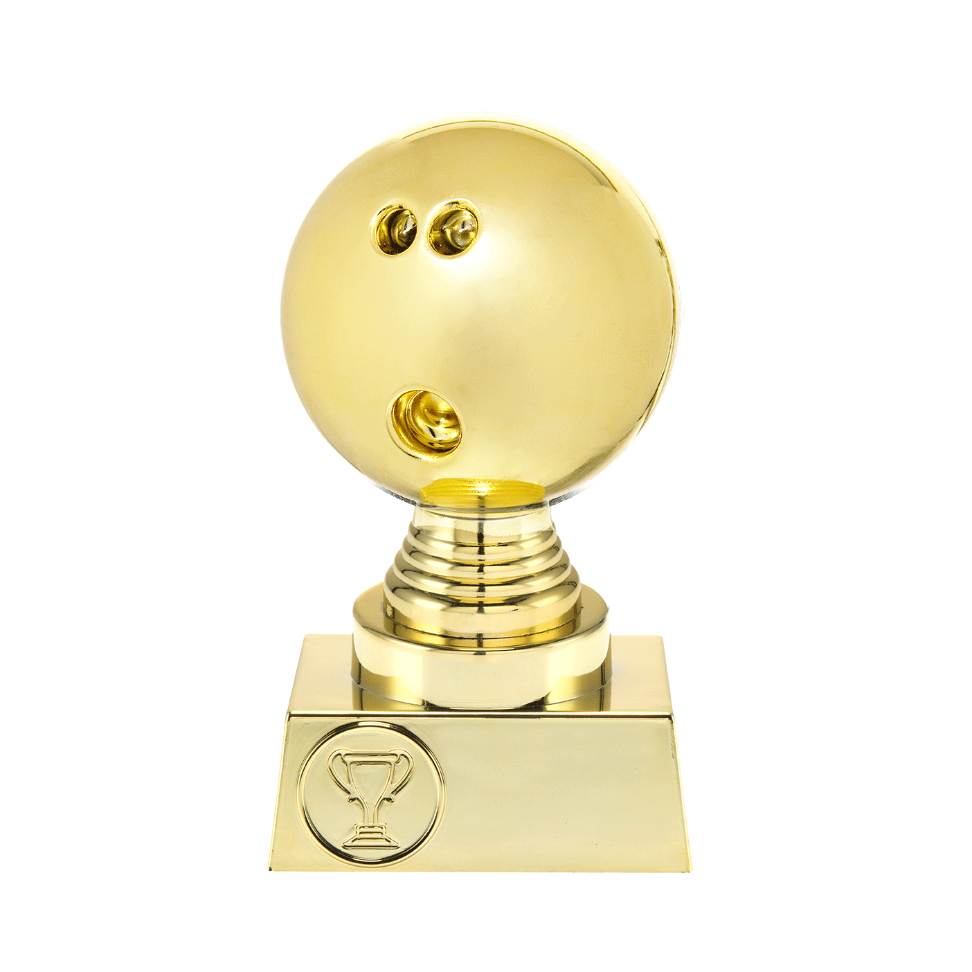 Gouden bowling trofee