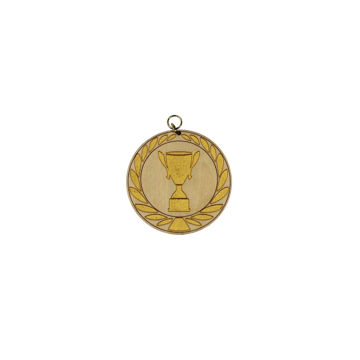 Médaille en bois