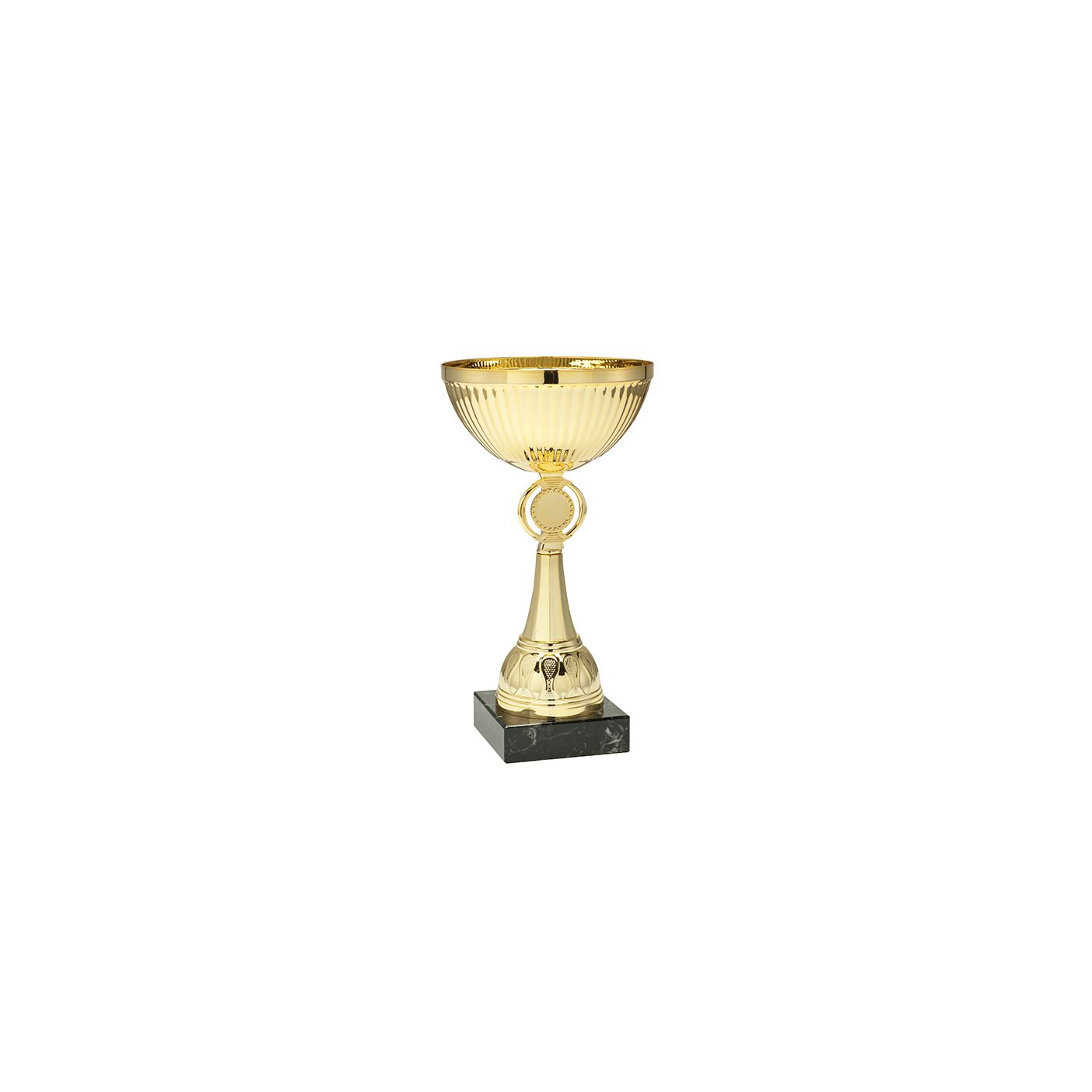 Traditionele gouden trofee 