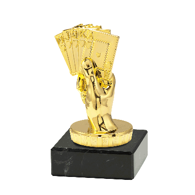 Trophée Ian jeux de cartes 