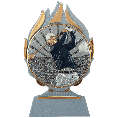 Trophée flammes golf