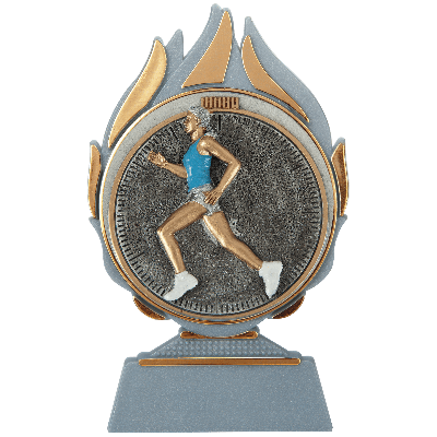 Vlammen trofee hardlopen dames