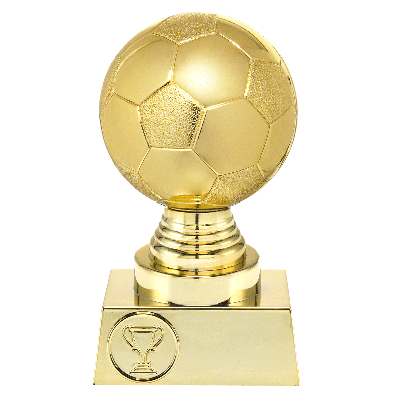 Gouden voetbal trofee