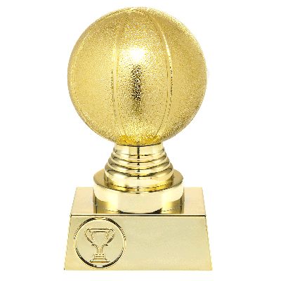 Gouden basketbal trofee