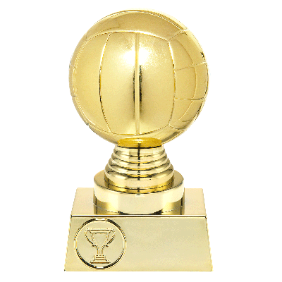 Gouden volleybal trofee