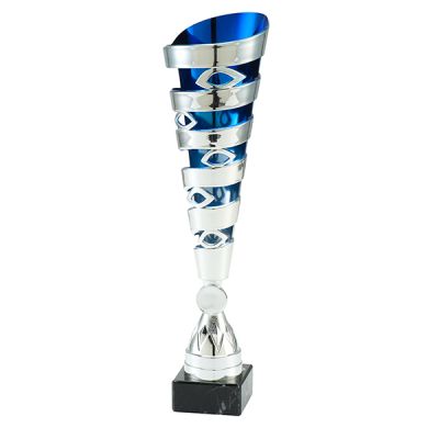 Trofee Bjorg zilver/blauw