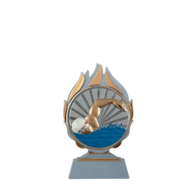 Flame trophy swimming