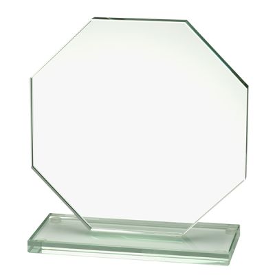 Glass award Hexagon